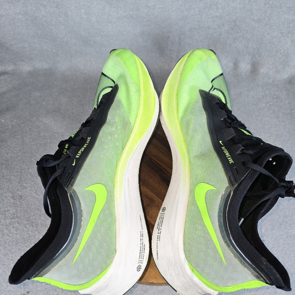 Nike Zoom Fly 3 Electric Green Mens Size 10 - Picture 7 of 11